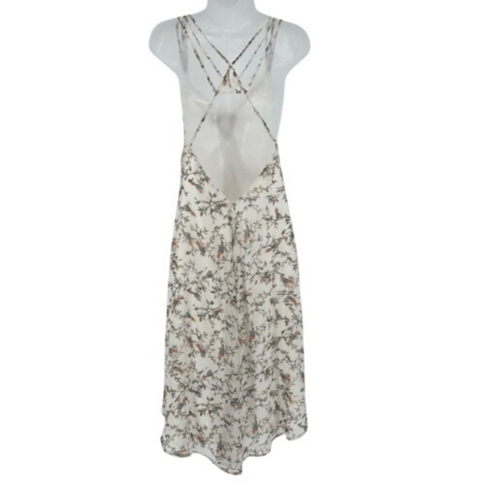 C‎ Luce Bird Floral High Low Dress M - Picture 7 of 12